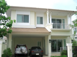 NTG607 ให้เช่า บ้านเดี่ยว บ้านนันทวัน อ่อนนุช-พระราม 9  15 นาทีจากสนามบินสุวรรณภูมิ
