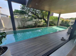 ให้เช่าบ้านเดี่ยวหรู 3 ชั้น The AVA residence สุขุมวิท 77 มีลิฟท์ และสระว่ายน้ำส่วนตัว ตกแต่งบิ้วอินทั้งหลัง ยกกระเป๋าเข้าอยู่ได้เลย