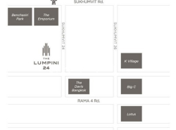CONDOMINIUM เดอะ ลุมพินี 24 The Lumpini 24 32 SQUARE METER 1 นอน ไม่ไกลจาก รถไฟฟ้า BTS พร้อมพงษ์ สะดวกสบาย กรุงเทพ