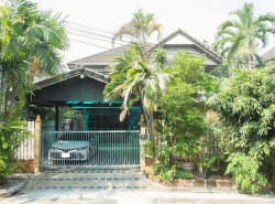 BH3326 ให้เช่าบ้านเดี่ยว 2ชั้น มีทะเลสาบใหญ่ในหมู่บ้าน หมู่บ้านสัมมากรมีนบุรี สามวา-หทัยราษฎร์ ใกล้ซาฟารีเวิล์ด