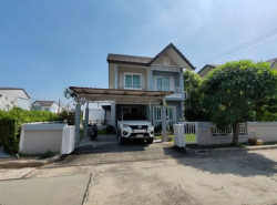 หลังมุม ราคาดี !!! ขายบ้านเดี่ยว เดอะ วิลเลจ คอทเทจ กาญจนาภิเษก – ราชพฤกษ์ 4 ห้องนอน 3 ห้องน้ำ เนื้อที่ 53.6 ตร.ว. บ้านสภาพใหม่ 