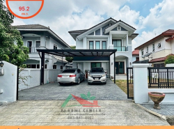 ขายบ้านเดี่ยว95.2ตรว. ม.เสรีเพลส พุทธมณฑลสาย4 สวยพร้อมอยู่ หน้าบ้านไม่ ฟรีค่าโอน