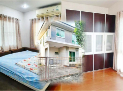MRTมีนบุรี 2.1 กม.บ้านเดี่ยว 2 ชั้น 52 ตร.วา  ม.เกษมบัณฑิต ร่มเกล้า 1.2กม. 3 นอน  208ตร.ม 3แอร์ บิ๊กซี สุขาภิบาล 3 เพอร์เฟค สุวรรณภูมิ