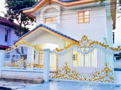 MRTสุวินทวงศ์6 กม. คฤหาสน์2 ชั้น ใหม่ สวยหรู  ม.มหานคร 2.9 กม. 3นอน ฟลอร่าวิลล์พาร์คซิตี้ สุวินทวงศ์ 38 ฉลองกรุง บ้านเดี่ยว