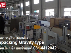 มีเครื่องบรรจุถุงลงกล่อง แบบอัตโนมัติ Auto Repacking Machine.