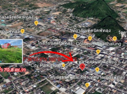 ที่ดินเปล่า ใกล้ตลาดสดผดุงดอนยอ ต.คูหาสวรรค์ อ.เมือง จ.พัทลุง ทำเลทอง ใกล้แหล่งชุมชนและสิ่งอำนวยความสะดวก