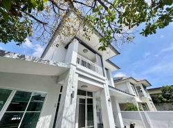 NTG741 ให้เช่า บ้านเดี่ยว เสนา วิลล์ รามอินทรา หลังมุม เฟอร์ครบพร้อมอยู่ มีห้องทำงานส่วนตัว