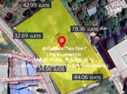 ขายที่ดินเปล่าติดถนนบางแสน สาย 3 1-3-82 ไร่ (782 ตร.ว.) ห่างจากถนนข้าวหลาม 400 เมตร, ราคา 39.1 ล้านบาท