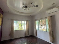 ให้เช่าบ้านเดี่ยว เนื้อที่  129 ตรว. 1 ห้องนอน · 1 ห้องน้ำ หมู่บ้านพฤกษชาติ ซ.รามคำแหง 118