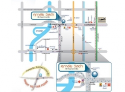 รหัส:  DSL-202.2 ประกาศขาย CONDO. ศุภาลัย วิสต้า ห้าแยกปากเกร็ด   2200000 บาท 1Bedroom 47 SQUARE METER ราคาดี