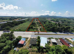 ขายที่ดินพนานิคมสีม่วงลายเนื้อที่ 22 ไร่ ติดถนนสี่เลน3376 เข้าจากถนนสุขุมวิท3(แยกขนำไร่)เพียง120เมตร อ.นิคมพัฒนา จ.ระยอง