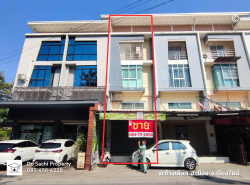 ขายด่วน อาคารพาณิชย์ 4 ชั้น 20.4 ตรว. พร้อมอยู่ โพธาราม 5 ใกล้วัดเจ็ดย