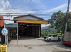 POR4861 ให้เช่า พื้นที่ โกดัง 200 ตร.วา โกดัง 600 ตร.ม ถนนกรุงเทพกรีฑาตัดใหม่- เจ้าคุณทหาร ติดถนนใหญ่ ถนนเจ้าคุณทหาร ลำปลาทิว 