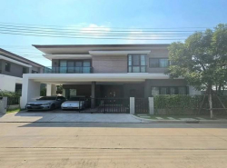 FPL1135ให้เช่าและขายบ้านเดี่ยว 2 ชั้นหลังมุม 64.9 ตรว. 4 ห้องนอน โครงการเดอะ ซิตี้ รามอินทรา 2 The City ใกล้ทางด่วนจตุโจติ หน้าบ้านไม่ชนใคร