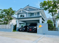 ให้เช่าบ้านเดี่ยว 2 ชั้น 56 ตรว 3 ห้องนอน โครงการ วิลลาจจิโอ ศรีนครินทร์-บางนา ใกล้เมกะบางนา ใกล้ทางด่วน