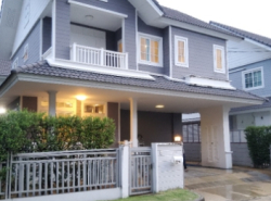ขายบ้านบุราสิริ วีรันด้า ถนนเลียบคลองสอง หทัยราษฎร์ ใกล้แฟชั่นไอส์แลนด์