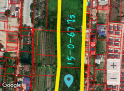 ขายด่วน! ที่ดินทำเลทองตลิ่งชัน 15 ไร่เศษ ติดถนนบางระมาด ใกล้ตลาดน้ำคลอ