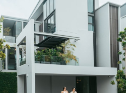 บ้านเดี่ยว 3ชั้น พร้อมลิฟต์ส่วนตัว วีเว่ บางนา กม.13 ขนาด 85.5 ตรว. 