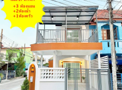 ขายทาวน์เฮ้าส์ 2 ชั้น  27 ตร.ว  ม.กานต์มณี ปรับปรุงใหม่พร้อมอยู่ มุม