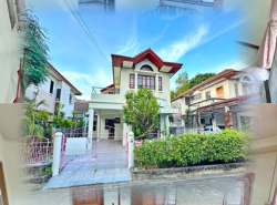 ม.เกษมบัณฑิต ร่มเกล้า 4.5 กม.คุ้มเกล้า 4-8 บ้านศุภาลัย มีนบุรี  พร้อมเฟอร์ 3 นอน 2 น้ำ 50 ตร.วา.240 ตร.ม.ง ตลาดยิ่งเจริญทรัพย์ 3.4 กม.
