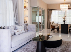 ขาย บ้านเดี่ยว นันทวัน รามอินทรา-พหลโยธิน50 ขนาด 85 ตรว. 4 ห้องนอน แต่งหรุ บ้านทิศใต้ ฮวงจุ้ยดี ทำเลดีที่สุดบนถนนเทพรักษ