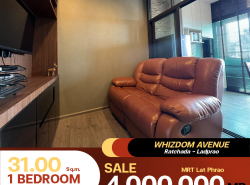 ขายพร้อมผู้เช่า คอนโด Whizdom Avenue Ratchada – Ladpraoห้องตกแต่งมาครบแล้ว คุ้มค่ากับการลงทุน