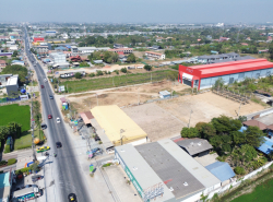 ขาย ที่ดิน ติดถนนบ้านกล้วย-ไทรน้อย 2 ไร่ เหมาะทำการค้า DD