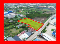 ขาย ที่ดิน ซอยคลองมะเดื่อ13 กระทุ่มแบน 4 ไร่ 72 ตรว ผังเมืองสีม่วง DD
