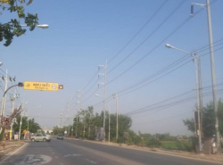 ขายที่ดิน ทำเลทอง ซอยวัดลาดปลาดุก ต. บางคูรัด อ. บางบัวทอง จ. นนทบุรี 109 ไร่