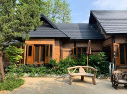 บ้านสวน เนื้อที่กว้าง บรรยายกาศดี ยางคราม ดอยหล่อ   