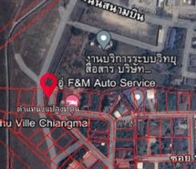 ขายที่ดินใกล้สนามบินเชียงใหม่ อำเภอเมืองเชียงใหม่ จังหวัดเชียงใหม่ เนื้อที่ 119 ตารางวา