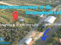 ขายที่สวนใกล้วัดสันป่ายางหลวงครูบาอินทร ใกล้พระธาตุหริภุญชัย ต.ประตูป่า อ.เมืองลำพูน จ.ลำพูน เดินทางจากเชียงใหม่ ระยะทาง 21 กิโล