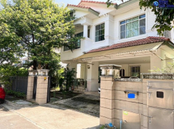 ขายบ้านเดี่ยว นันทวัน สุวรรณภูมิ 3 ห้องนอนใหญ่ 2 ที่จอดรถ ที่ดิน 75 ตร.ว. ใกล้สนามบินสุวรรณภูมิ