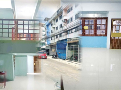 ค้าขาย Food Land  อาคารพาณิชย์ 4.5 ชั้น ศรีนครินทร์ แบริ่ง 107 ศรีด่าน 1-5 เปิดร้านอาหาร 20 ตร.วา. 3นอน 3 น้ำ 350 ตร.ม.