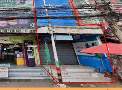 ขายพร้อมผู้เช่า ตึกแถว3ชั้น 19ตรว. ข้างตลาดสมภพพลาซ่า อ้อมใหญ่  