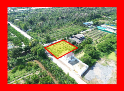 ขาย ที่ดิน บางบอน 3 ซอย 8 ขนาด 230 ตรว ใกล้ถ.บางบอน 3 แค่ 1.3 กม. DD