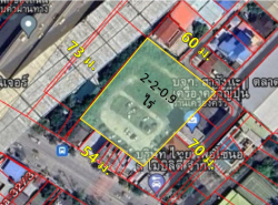 ขายที่ดินเปล่า ราษฎร์บูรณะ ซ.29 ใกล้ ธ.กสิกร สนง.ใหญ่ 2-2-0.9 ไร่ วิวสะพานพระราม 9