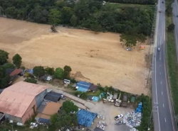 ขายที่ดินแกลงทำเลดีเนื้อที่ 15 ไร่ ติดถนน4เลนสุขุมวิท3 ด้านหลังติดวิวเขา ใกล้หาดสวนสน3กม. เมืองระยอง