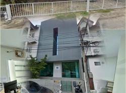 มีห้อง pantry อาคารสำนักงาน 3 ชั้น อ่อนนุช 84-90 5นอน 6จอดรถ  2 น้ำ มีห้องประชุม 40ตร.วา.252 ตร.ม.5 แอร์  รร.นานาชาติชาร์เตอร์ 1.5 กม.  