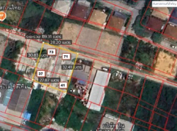 ขายด่วนที่ดินบางแก้ว  บางพลี   222 ตร.วา  ใกล้ Mega Bangna ติดทางด่วนกาญจนาภิเษก บางพลี-สุขสวัสดิ์    ZTK150