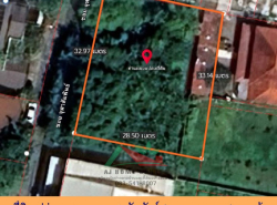 ขายที่ดินเปล่า271ตรว. หน้ากว้าง33ม. ถมแล้ว ซ.จุฬาสัมพันธ์ พระราม9 ซ.13