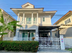 NTG778ให้เช่าบ้านเดี่ยว บ้านลลิล เดอะยัง เอ็กเซ็คคูทีพ อ่อนนุช-สุวรรณภูมิ อนุญาตให้เลี้ยงสัตว์ ใกล้ เดอะ พาซีโอ ลาดกระบัง โรบินสัน ลาดกระบัง