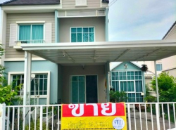 ขายบ้านเดี่ยว 2 ชั้น 56 ตารางวา โครงการThe Village รามอินทรา-หทัยราษฎร์  ในเครือ อารียา พรอพเพอร์ตี้  ZW491
