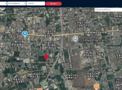 ขายที่ดินเปล่าอ้อมน้อย ผังเมืองสีเหลือง เข้าออกได้3ทาง แหล่งชุมชน
