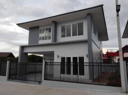 ขายบ้านเดี่ยวสร้างใหม่ (มีเพียง 6 หลังเท่านั้น) ถนนเก้ากิโล-ศรีราชา TP-H0754