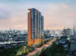 CM04340 ขายดาวน์ คอนโด โฟล บาย แสนสิริFLO By Sansiri ถ.สมเด็จเจ้าพระยา