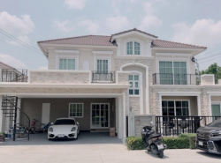 BH3281 ให้เช่า-ขาย บ้านเดี่ยว แปลงมุม โครงการ Grandio ลาดพร้าว - เกษตรนวมินทร์ บ้านเดี่ยวหรู สุดพิเศษ! แปลงมุมด้านหน้าเทควิวสวน