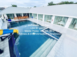 โรงแรม ขายรีสอร์ตหัวหิน (ต่ำกว่าราคาประเมิน) พร้อมสระว่ายน้ำ บนเนื้อที่ 149 ตร.ว. (7 น 9 น้ำ), ราคา 9,999,999 บาท  7 BR 9 น้ำ 9999999 BAHT ใกล้ ห่างถนนเพชรเกษม (ทางหลวงหมายเลข 4) ประมาณ 3.5 กม. และห่างชายทะเลหัวหิน ประมาณ 4 กม. ถูกและดี