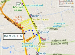 ขายคอนโด พร้อมผู้เช่า โมนีค สุขุมวิท 64 (Moniiq Sukhumvit 64) ตึก B ชั้น 4 28.24 ตร.ม. 1 น 1 น้ำ ราคา 2.09 ล้านบาท 