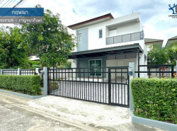 LM24-0282 ขายบ้านเดี่ยว 2 ชั้น หน้าบ้านไม่ชนใคร มบ.กฤษณา พระราม 5 กาญจนาภิเษก 64 ตรว 3นอน 3น้ำ 
